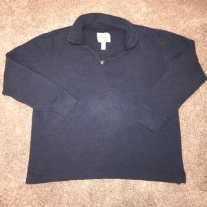 St. john’s Bay 1/4 Zip Pullover Blue Extra-Large
